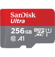Карта пам'яті SanDisk 256 GB microSDXC UHS-I Ultra A1 (SDSQUA4-256G-GN6MN)
