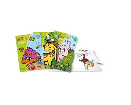 Набір для творчості Crayola Mini Kids Розмальовка Море, 16 сторінок (25-1480-1)