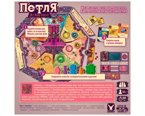 Настільна гра Geekach Games Петля (The Loop) (GKCH052TL) Настільна гра Geekach Games Петля (The Loop) (GKCH052TL)