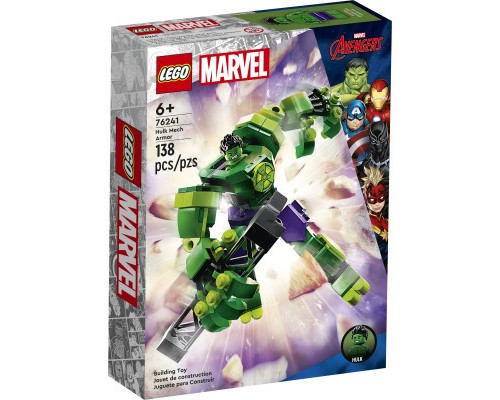 Конструктор LEGO Super Heroes Робоброня Халка 138 деталей (76241)