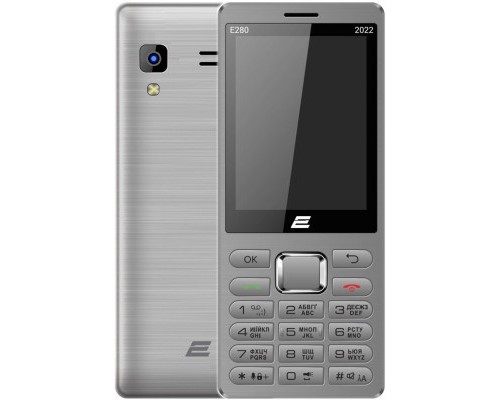 Мобільний телефон 2E E280 2022 Dual SIM Silver (688130245227)