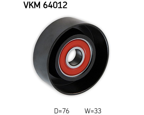 Ролик натягувача ременя SKF VKM 64012