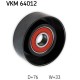 Ролик натягувача ременя SKF VKM 64012