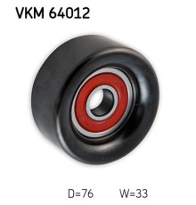 Ролик натягувача ременя SKF VKM 64012