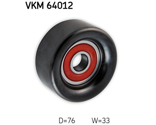 Ролик натягувача ременя SKF VKM 64012
