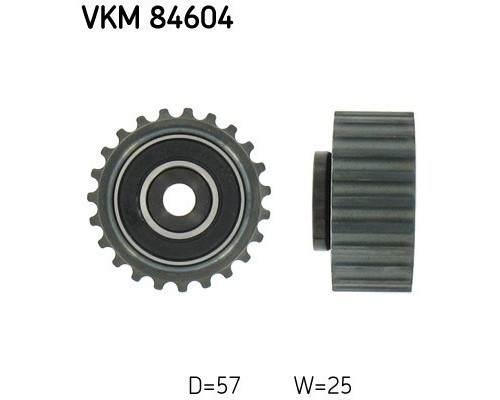Ролик натягувача ременя SKF VKM 84604