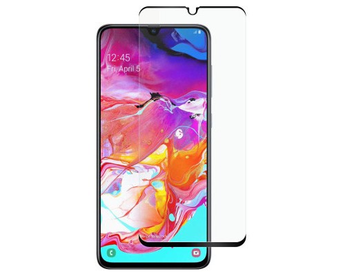 Скло захисне PowerPlant Full screen Samsung Galaxy A70, Galaxy A70s, Black (GL606887)