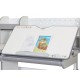 Парта Mealux Hamilton Multicolor Pink (BD-680 W/G MC+PN з полицею)