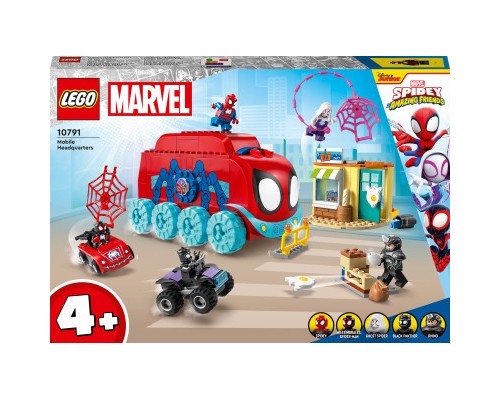 Конструктор LEGO Marvel Мобільна штаб-квартира команди Павука 187 деталей (10791)
