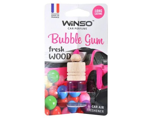 Ароматизатор для автомобіля WINSO Fresh Wood Bubble Gum 4,5мл (530330) 