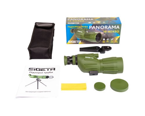 Підзорна труба Sigeta Panorama 15-40x50 (65720)