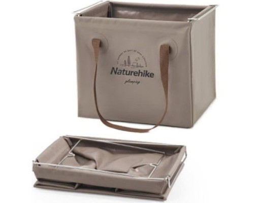 Відро складне Naturehike CNH22SN002 ПВХ 20л Tan (6927595795132) Відро складне Naturehike CNH22SN002 ПВХ 20л Tan (6927595795132)