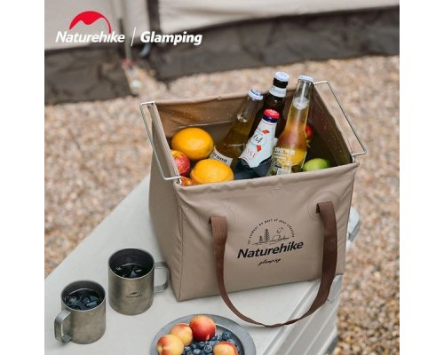 Відро складне Naturehike CNH22SN002 ПВХ 20л Tan (6927595795132) Відро складне Naturehike CNH22SN002 ПВХ 20л Tan (6927595795132)