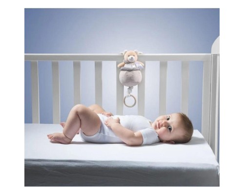 Іграшка-підвіска Chicco музична Ведмежа Doudou (09618.00)