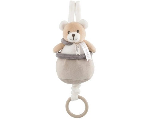 Іграшка-підвіска Chicco музична Ведмежа Doudou (09618.00)
