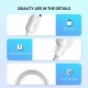 Дата кабель USB 2.0 AM to Type-C 2.0m 3.0A 18W US288 White Ugreen (60133)