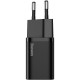 Зарядний пристрій Baseus Super Si 1C 20W With Cable Type-C/iP Black (TZCCSUP-B01)
