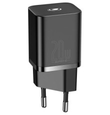 Зарядний пристрій Baseus Super Si 1C 20W With Cable Type-C/iP Black (TZCCSUP-B01)