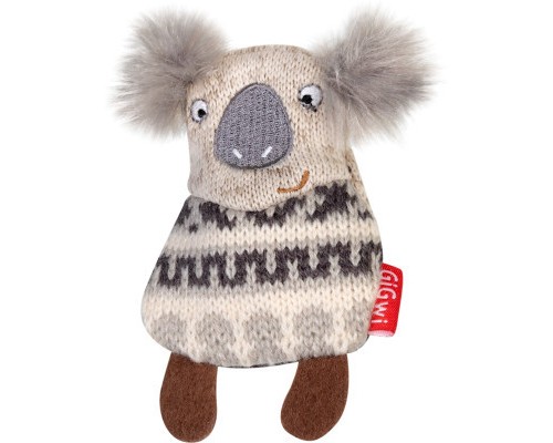 Іграшка для собак GiGwi Plush Коала з пискавкою 10 см (75012)