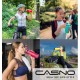 Пляшка для води Casno 400 мл MX-5028 More Love Блакитна з соломинкою (MX-5028_Blue)