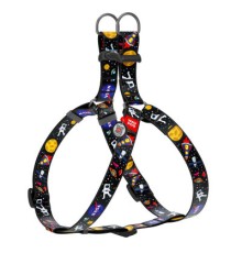 Шлея для собак WAUDOG Nylon з QR паспортом анатомічна 