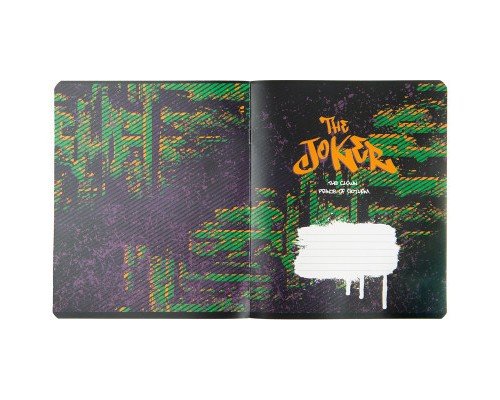 Зошит Kite DC Comics 24 аркушів, лінія (DC23-239)