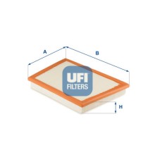 Повітряний фільтр для автомобіля UFI 30.621.00