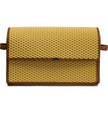 Сумка-органайзер EVAtech 30x49x25 см Бежевий з коричневим кантом (BS12258SM5RIE)