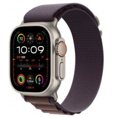 Смарт-годинник Apple Watch Ultra 2 GPS + Cellular, 49mm Titanium Case with Indigo Alpine Loop - Medium (MRET3UL/A)