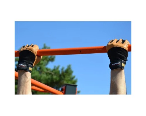 Рукавички для фітнесу MadMax MFG-248 Clasic Brown XL (MFG-248-Brown_XL)