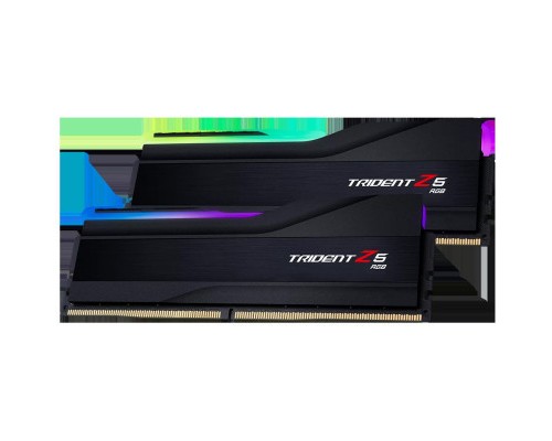 Модуль пам'яті для комп'ютера DDR5 32GB (2x16GB) 8000 MHz Trident Z5 RGB Black G.Skill (F5-8000J3848H16GX2-TZ5RK)