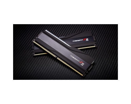 Модуль пам'яті для комп'ютера DDR5 32GB (2x16GB) 8000 MHz Trident Z5 RGB Black G.Skill (F5-8000J3848H16GX2-TZ5RK)