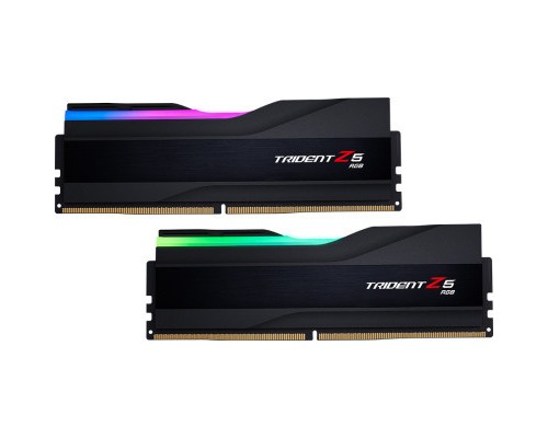 Модуль пам'яті для комп'ютера DDR5 32GB (2x16GB) 8000 MHz Trident Z5 RGB Black G.Skill (F5-8000J3848H16GX2-TZ5RK)