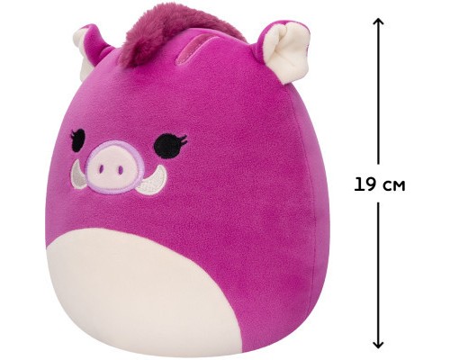 М'яка іграшка Squishmallows Кабанчик Дженна 19 см (SQCR04127) М'яка іграшка Squishmallows Кабанчик Дженна 19 см (SQCR04127)