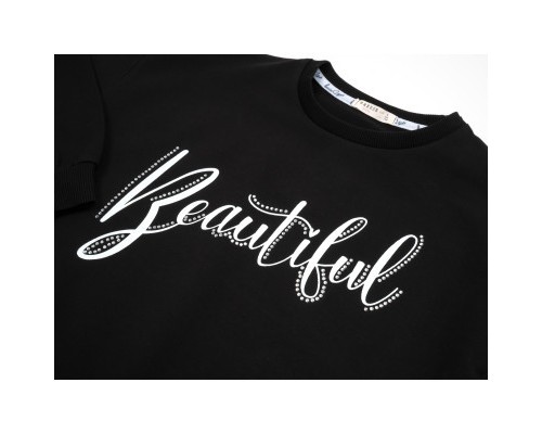 Кофта дитяча Breeze BEAUTIFUL (19341-146G-black)