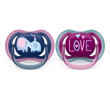 Пустушка Philips AVENT Ultra Air, 18+ міс., 2шт (SCF349/22)