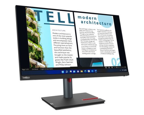 Монітор Lenovo P24q-30 (63B4GAT6UA)