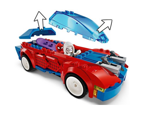 Конструктор LEGO Super Heroes Автомобіль для перегонів Людини-Павука й Зелений Гоблін з отрутою Венома 227 детале (76279)