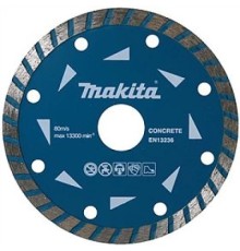 Круг відрізний Makita алмазний по бетону турбо 180х22.23 мм (D-41648)