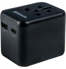 Зарядний пристрій Verbatim UTA-02 PD20W (USB-A /USB-C) (49544)
