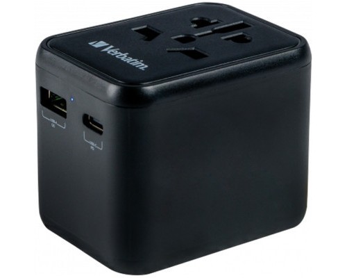 Зарядний пристрій Verbatim UTA-02 PD20W (USB-A /USB-C) (49544)