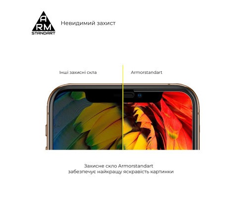 Скло захисне Armorstandart Full Glue Xiaomi Redmi Note 13 5G / 13 Pro 5G Black (ARM74630)