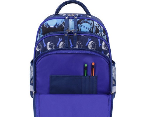 Рюкзак шкільний Bagland Mouse 225 синій 555 (00513702) (85267825)