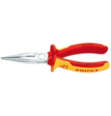Плоскогубці KNIPEX круглогубці з ріжучими крайками діелектричні VDE (25 06 160)