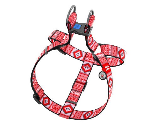 Шлея для собак WAUDOG Nylon з QR паспортом 