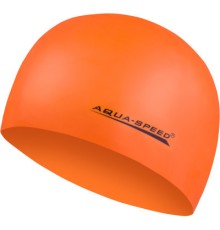 Шапка для плавання Aqua Speed Mega 100-75 помаранчевий Уні OSFM (5908217635594)