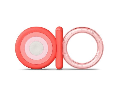 Прорізувач Suavinex силіконовий з охолоджуючий/рожевий (401437)