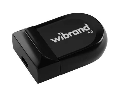 USB флеш накопичувач Wibrand 4GB Scorpio Black USB 2.0 (WI2.0/SC4M3B) 