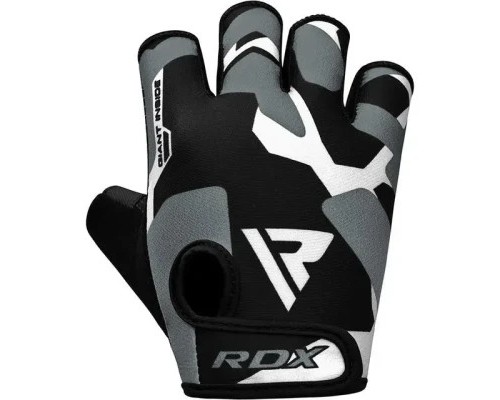 Рукавички для фітнесу RDX F6 Sumblimation Grey L (WGS-F6G-L)