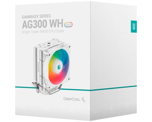 Кулер до процесора Deepcool AG300 WH ARGB (R-AG300-WHAMMN-G)